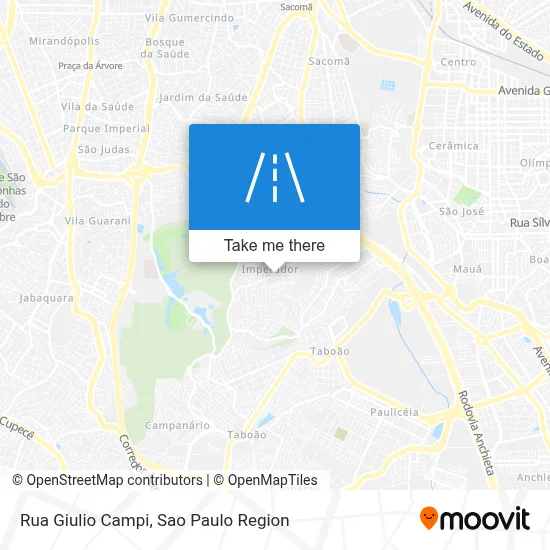 Rua Giulio Campi map