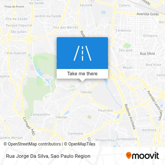 Rua Jorge Da Silva map