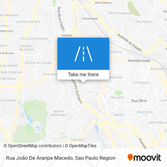 Rua João De Araripe Macedo map