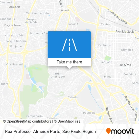 Rua Professor Almeida Porto map