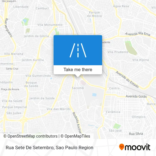 Rua Sete De Setembro map
