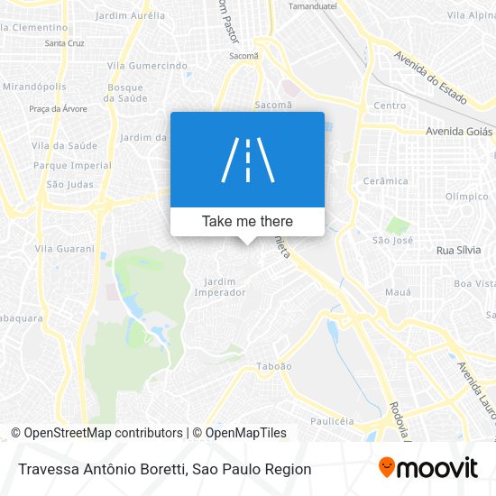 Travessa Antônio Boretti map