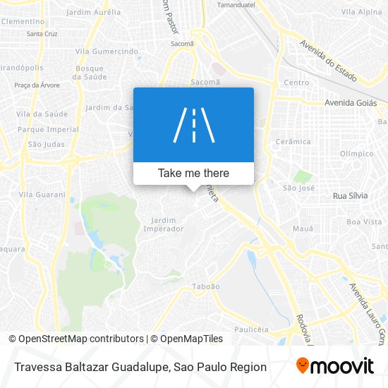 Travessa Baltazar Guadalupe map