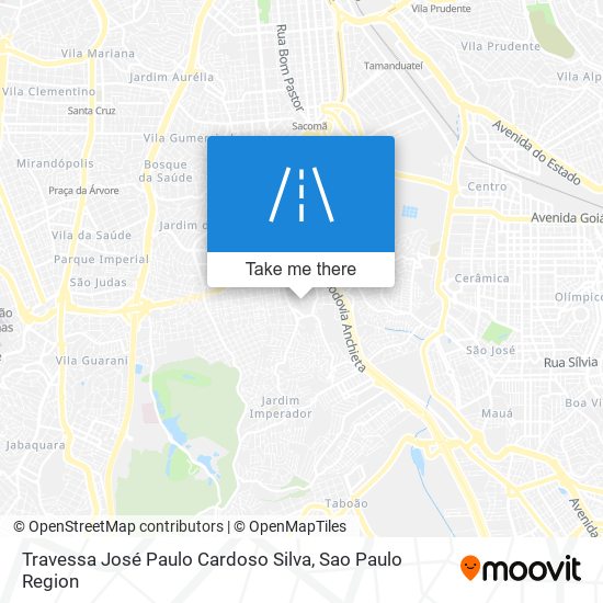 Travessa José Paulo Cardoso Silva map