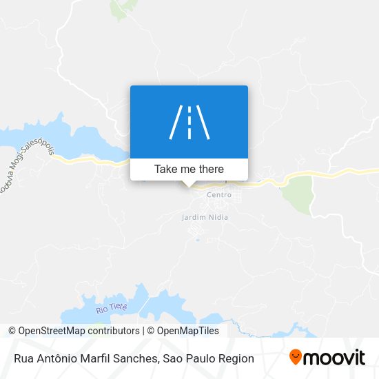 Rua Antônio Marfil Sanches map