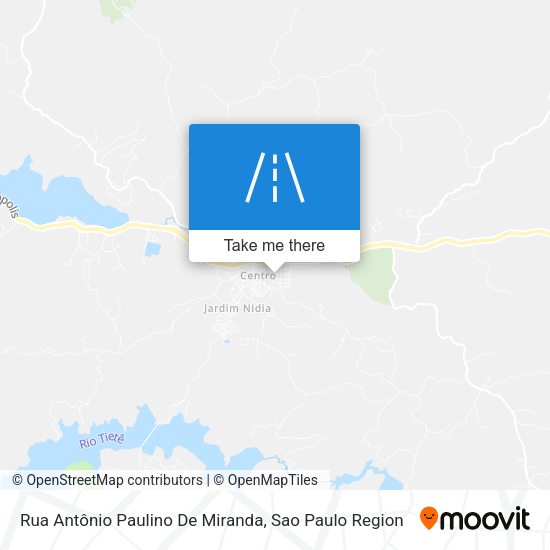 Rua Antônio Paulino De Miranda map