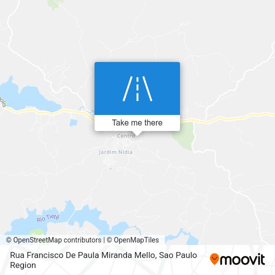 Rua Francisco De Paula Miranda Mello map