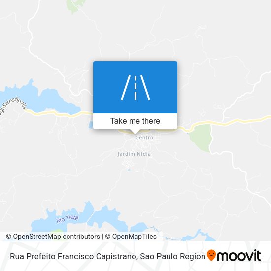 Rua Prefeito Francisco Capistrano map