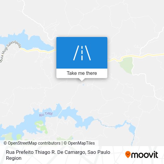 Rua Prefeito Thiago R. De Camargo map