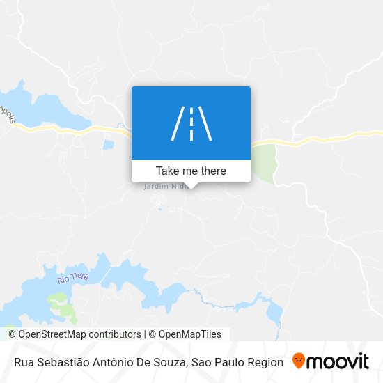 Rua Sebastião Antônio De Souza map