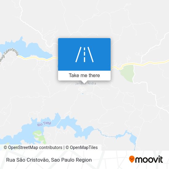 Rua São Cristovão map