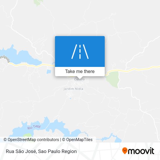 Rua São José map