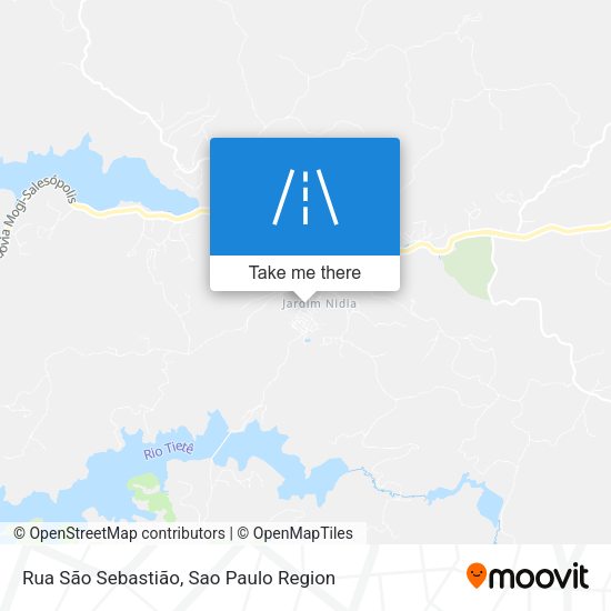 Rua São Sebastião map