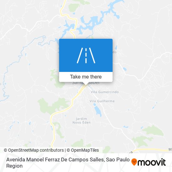 Mapa Avenida Manoel Ferraz De Campos Salles