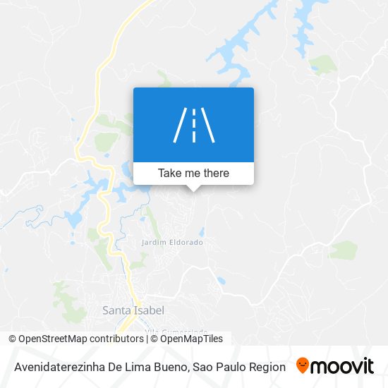 Avenidaterezinha De Lima Bueno map