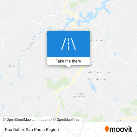 Rua Bahia map