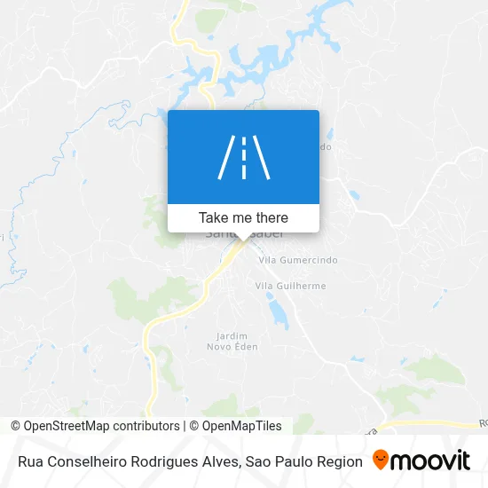 Rua Conselheiro Rodrigues Alves map