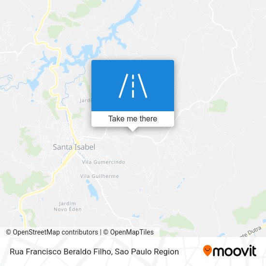 Rua Francisco Beraldo Filho map