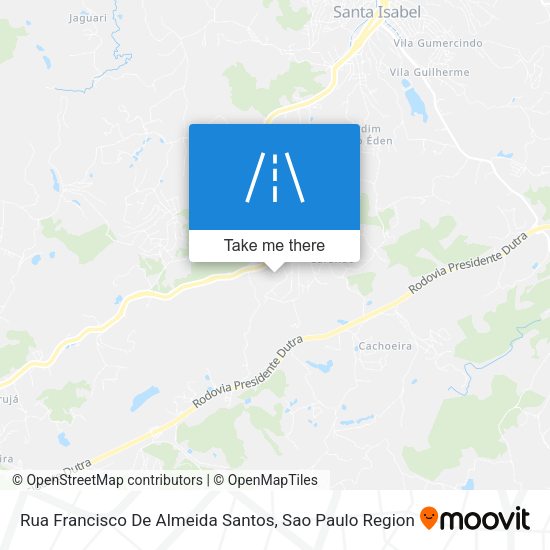 Rua Francisco De Almeida Santos map