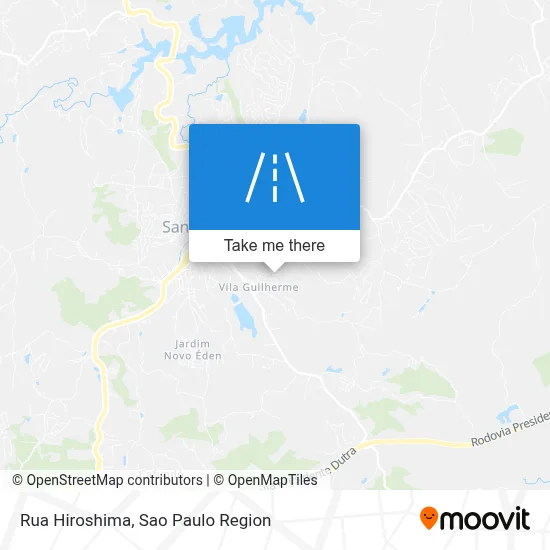 Rua Hiroshima map