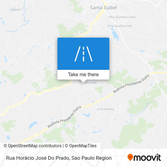 Rua Horácio José Do Prado map