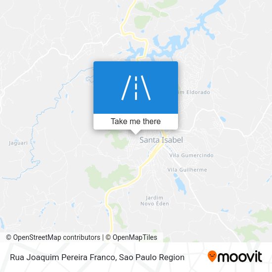 Rua Joaquim Pereira Franco map