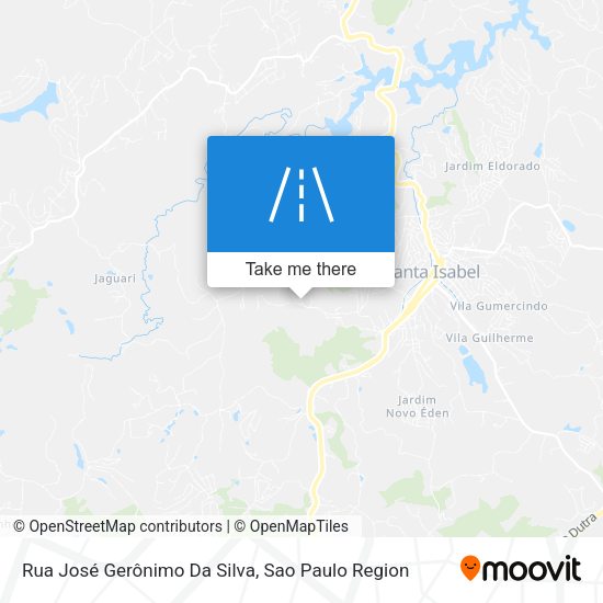 Rua José Gerônimo Da Silva map