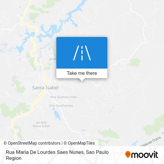 Rua Maria De Lourdes Saes Nunes map