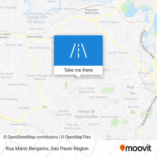 Rua Mário Bergamo map