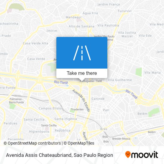 Avenida Assis Chateaubriand map