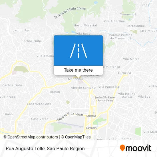 Rua Augusto Tolle map