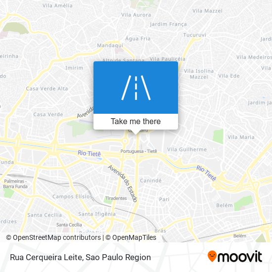 Rua Cerqueira Leite map