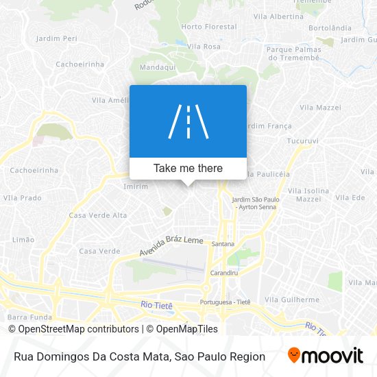 Rua Domingos Da Costa Mata map