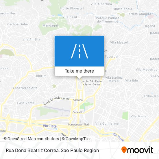 Rua Dona Beatriz Correa map