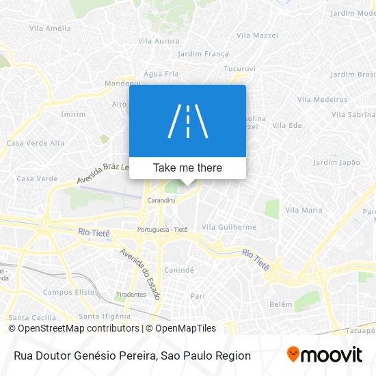 Rua Doutor Genésio Pereira map