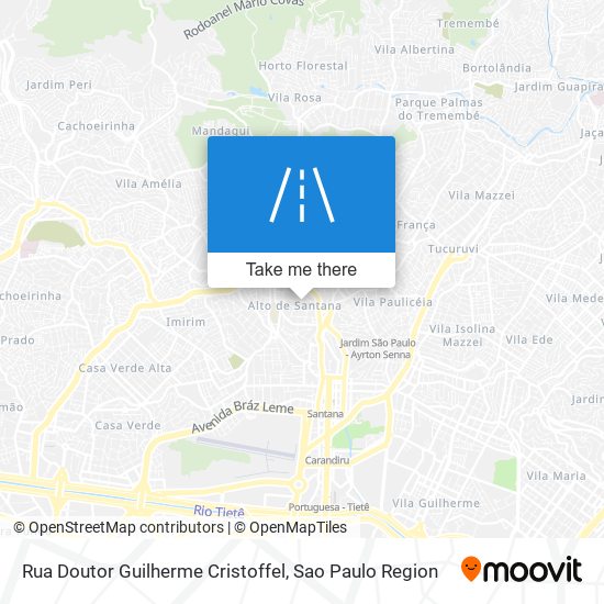 Rua Doutor Guilherme Cristoffel map