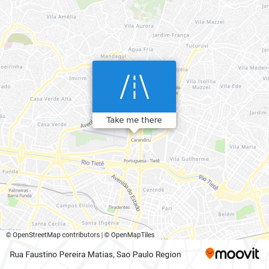 Rua Faustino Pereira Matias map