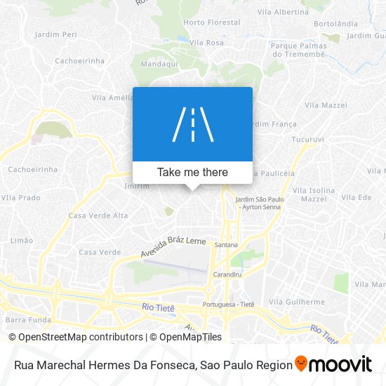 Mapa Rua Marechal Hermes Da Fonseca