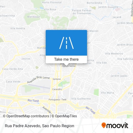 Rua Padre Azevedo map