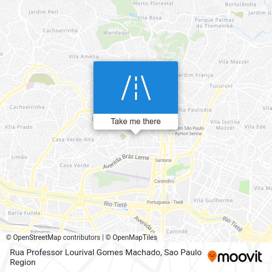 Rua Professor Lourival Gomes Machado map