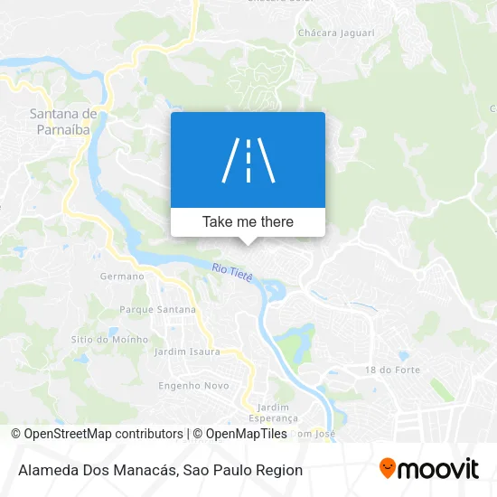 Alameda Dos Manacás map