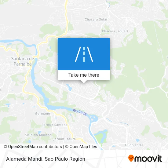 Alameda Mandi map