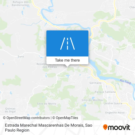 Estrada Marechal Mascarenhas De Morais map