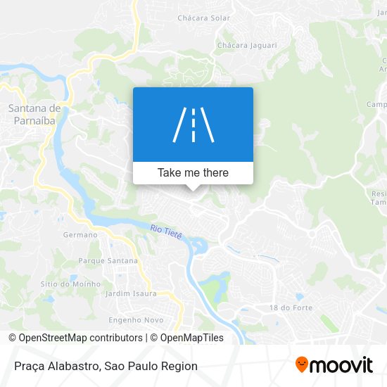 Praça Alabastro map