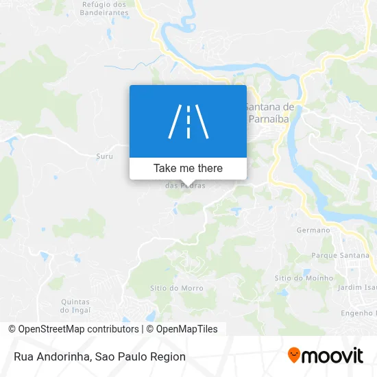 Rua Andorinha map