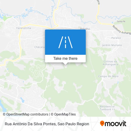 Rua Antônio Da Silva Pontes map