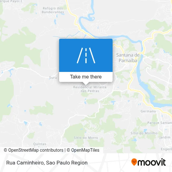 Rua Caminheiro map