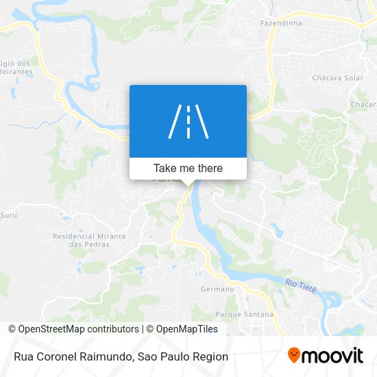 Rua Coronel Raimundo map