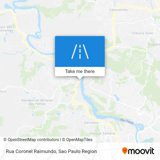 Rua Coronel Raimundo map
