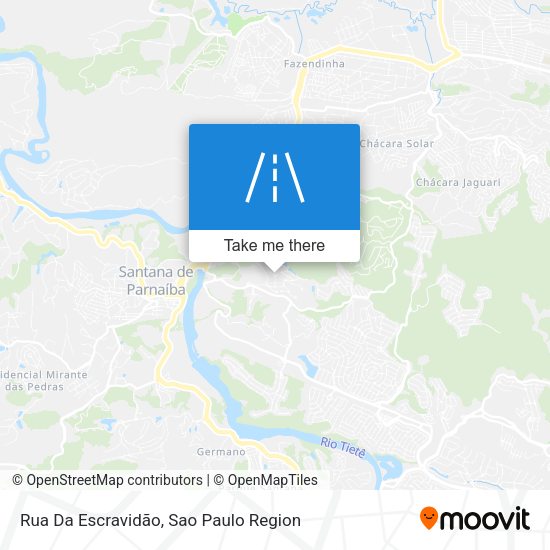 Rua Da Escravidão map